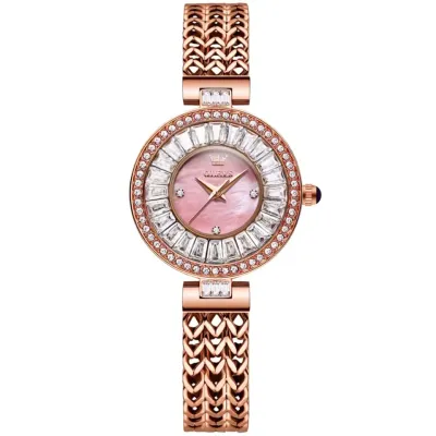 OLEVS 9959 Women's Watch Waterproof Rose Gold Stainless Steel Strap Elegant Luxury Brand Diamond Quartz Women Watch